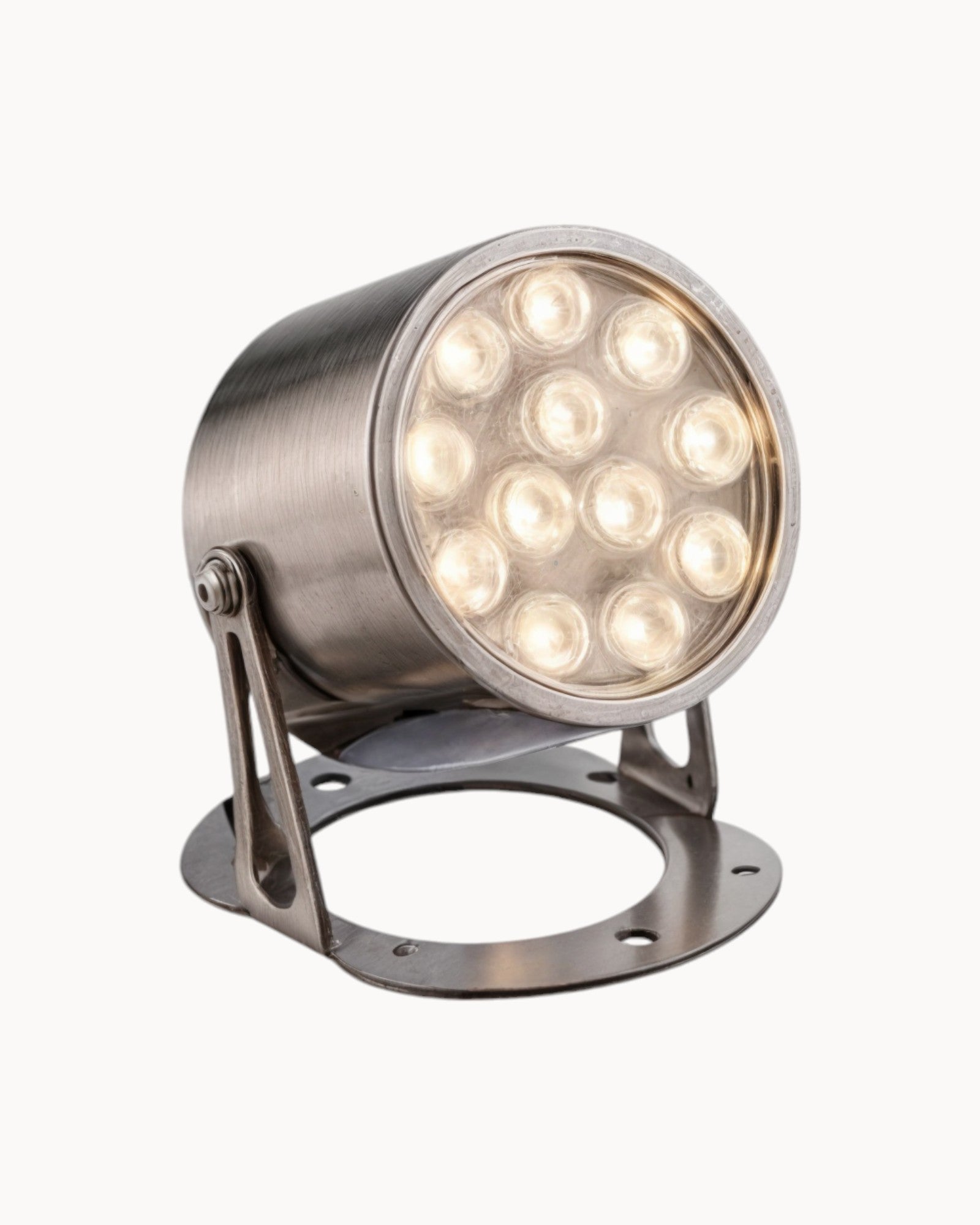 Elegante Außenlampe aus Metall und Glas 1