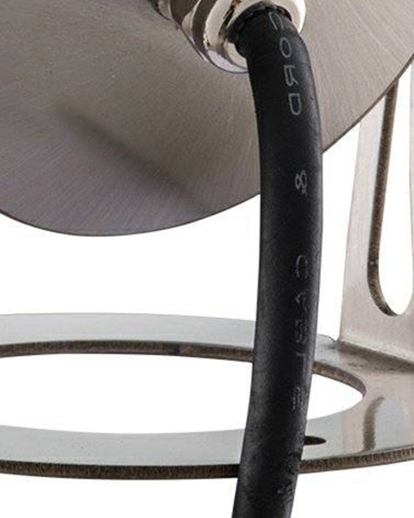 Elegante Außenlampe aus Metall und Glas 2
