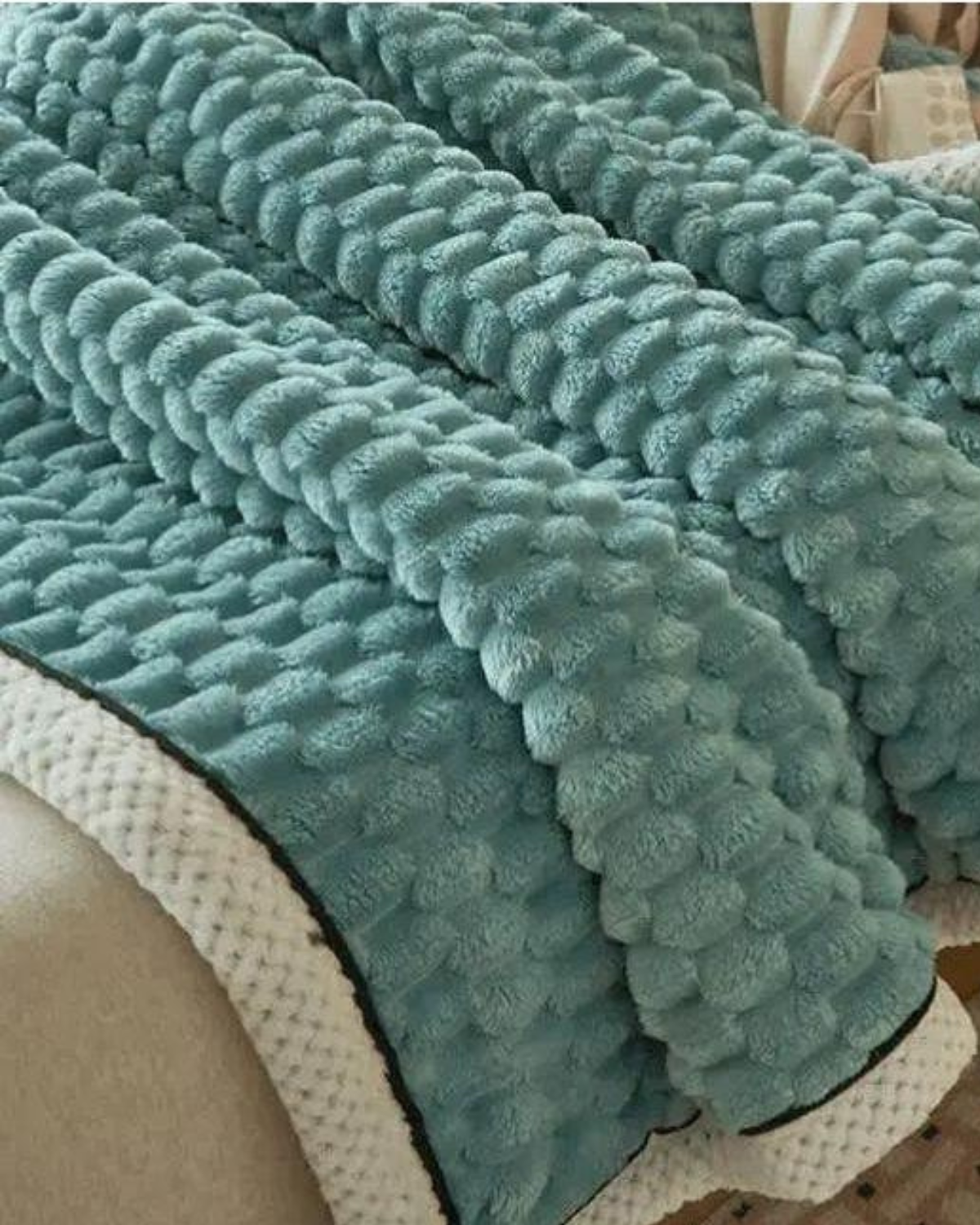 Elegante Kuscheldecke aus Hochwertiger Mikrofaser