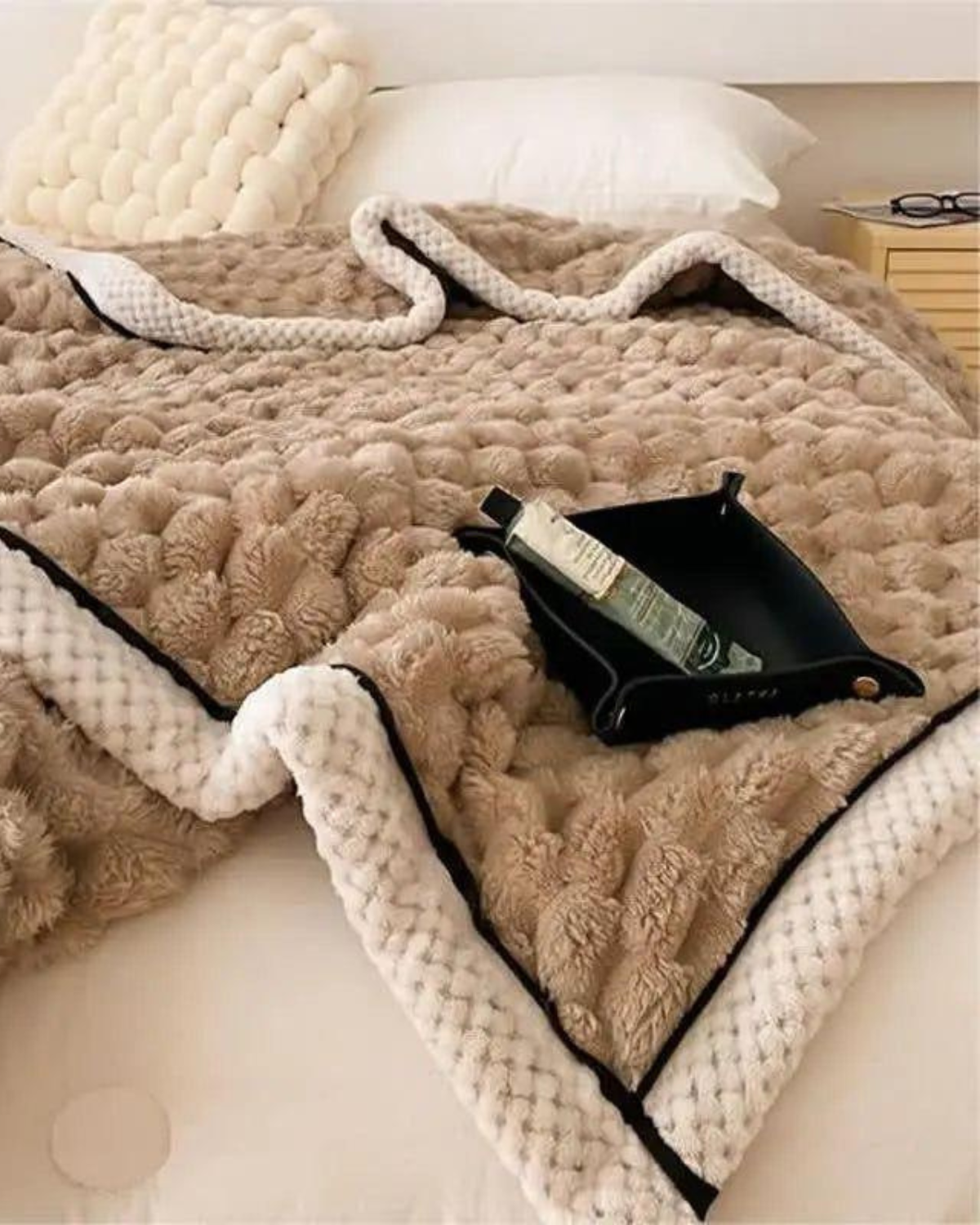 Elegante Kuscheldecke aus Hochwertiger Mikrofaser