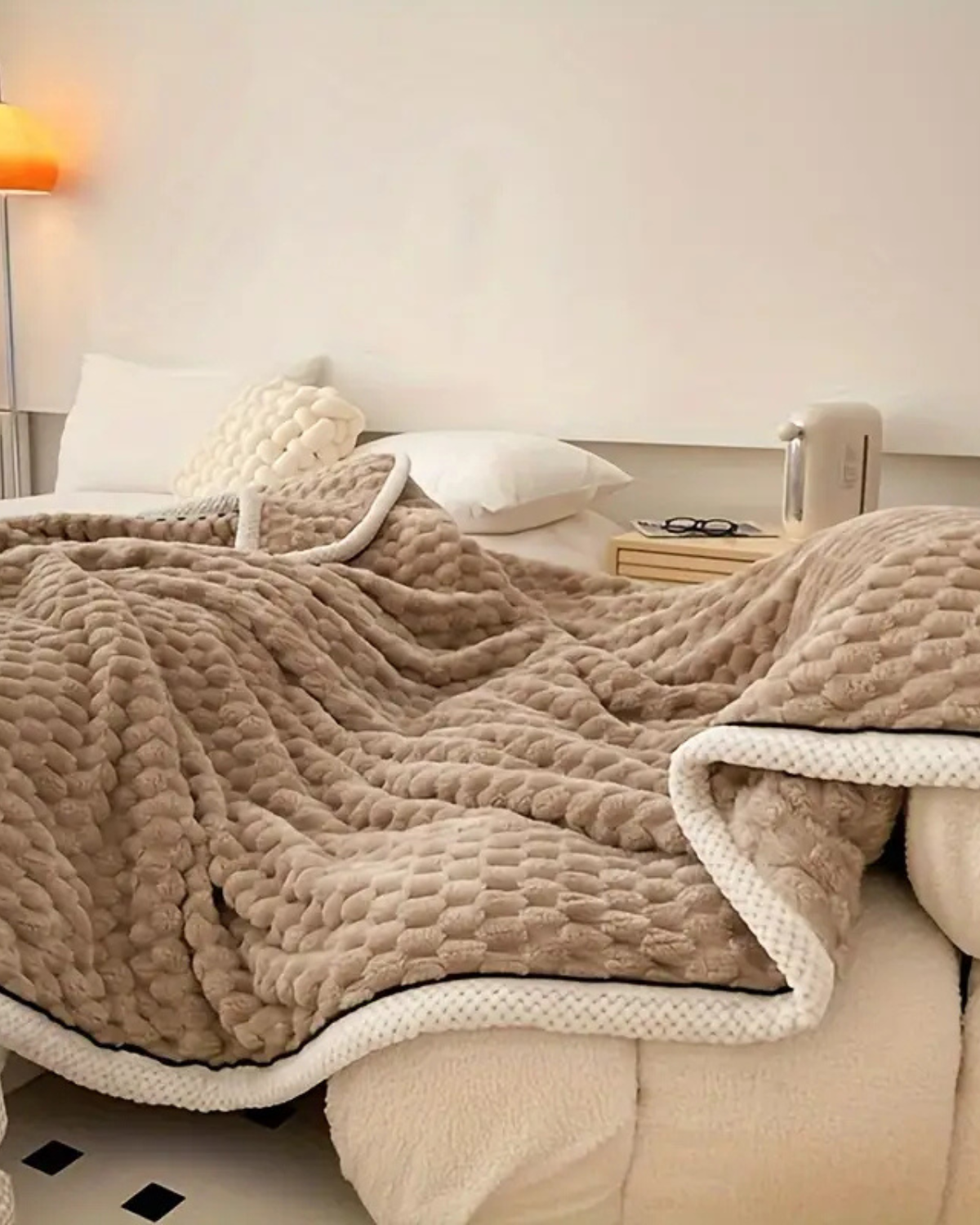 Elegante Kuscheldecke aus Hochwertiger Mikrofaser