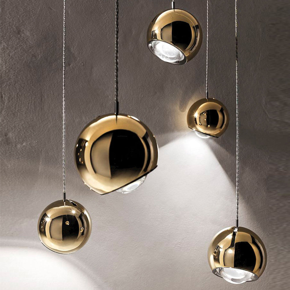 Elegante LED-Hängelampe im Mid-Century Stil 3