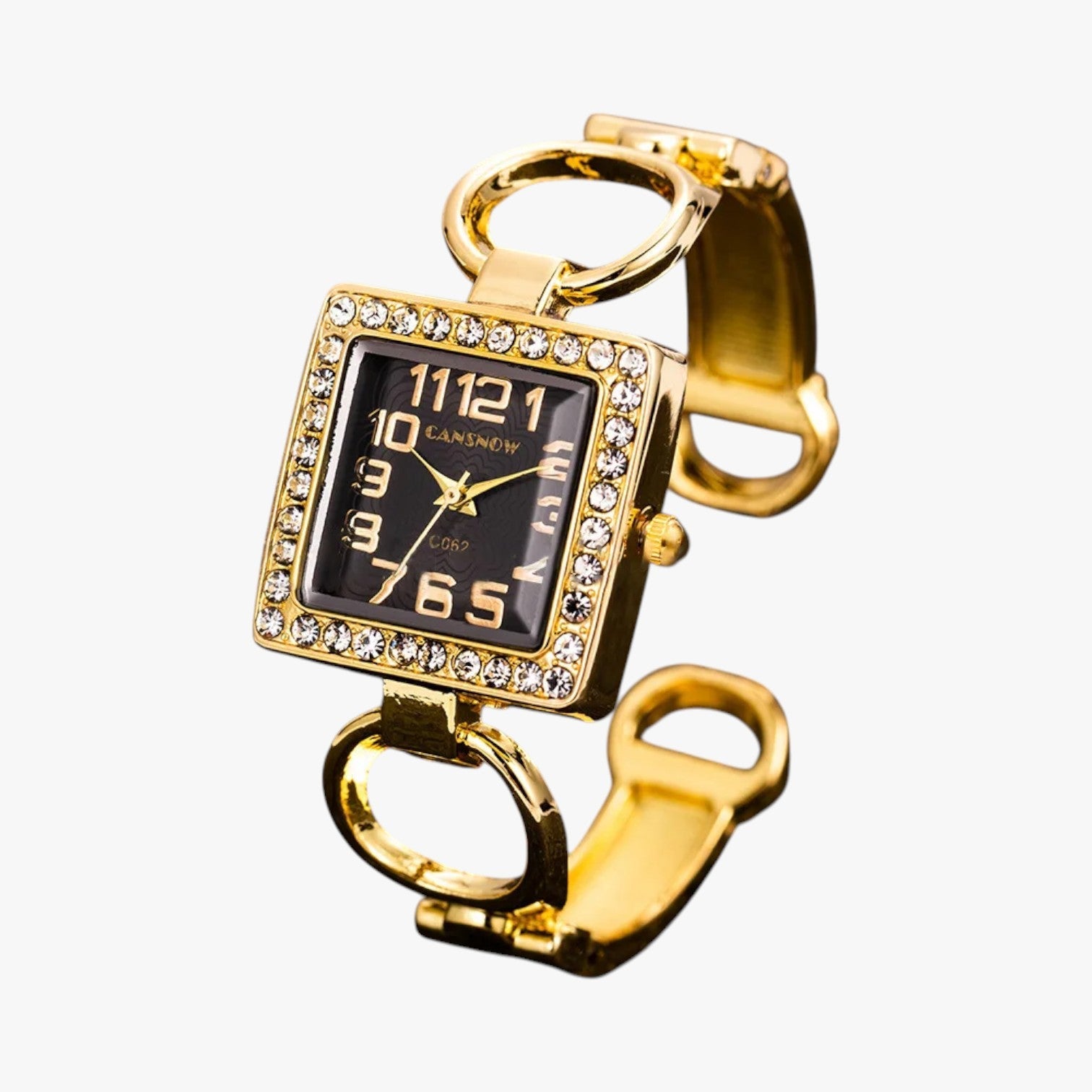 Elegante Quarz-Armbanduhr für Damen 0