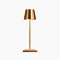 Elegant touch-bordlampe i guld