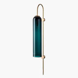 Elegante Wandleuchte in Messing