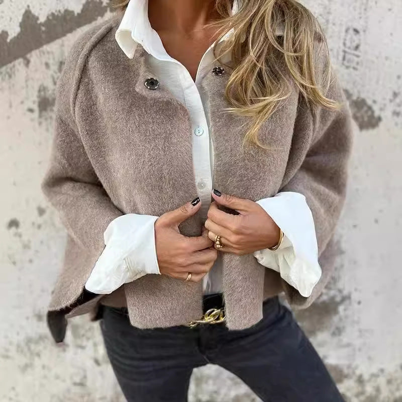 Eleganter Damen Blazer Grau für Stilbewusste