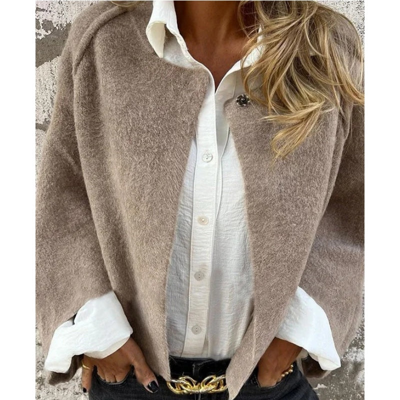 Eleganter Damen Blazer Grau für Stilbewusste