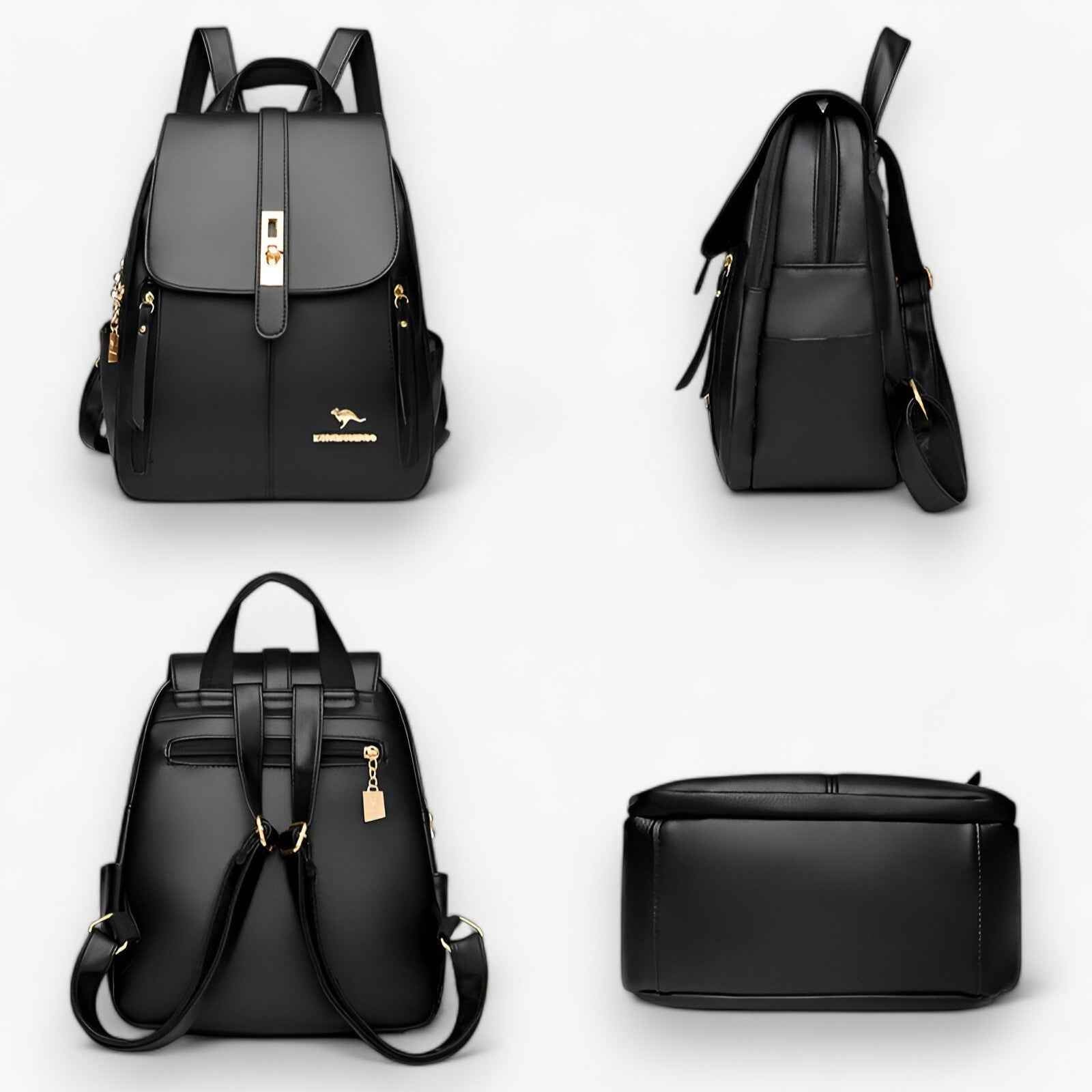 Eleganter Damen Leder Rucksack – Perfekt für Alltag & Reisen