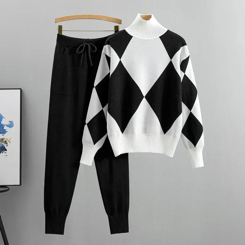 Elegantes Damen Twin Set für Herbst