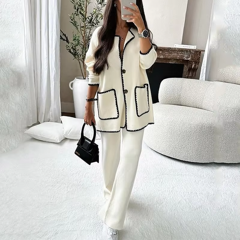 Elegantes Damen Zweiteiliges Outfit