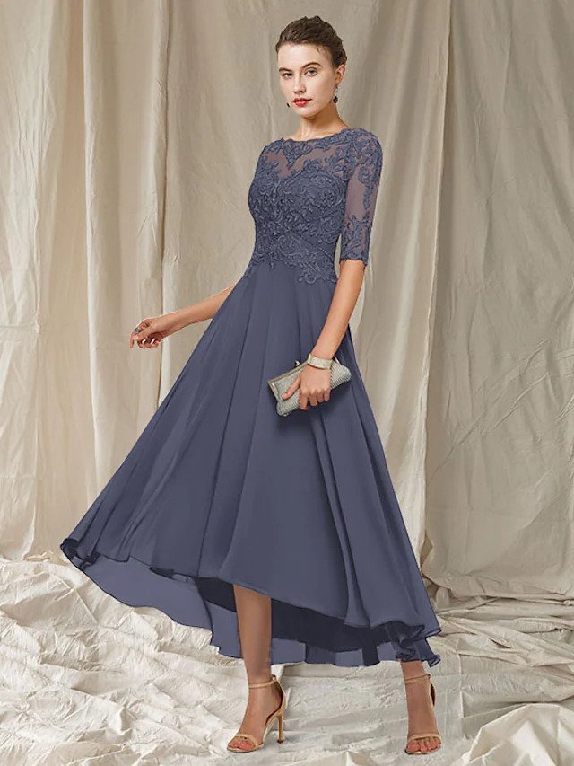 Elegantes Festliches Damenkleid für Hochzeiten