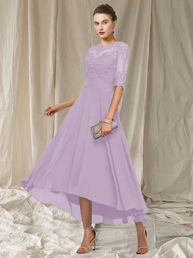 Elegantes Festliches Damenkleid für Hochzeiten