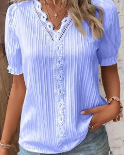 Elin – Verspielte Spitzenbluse 9