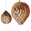 Moderater Holzanhänger - Natürliche Eleganz aus der Lumière-Kollektion