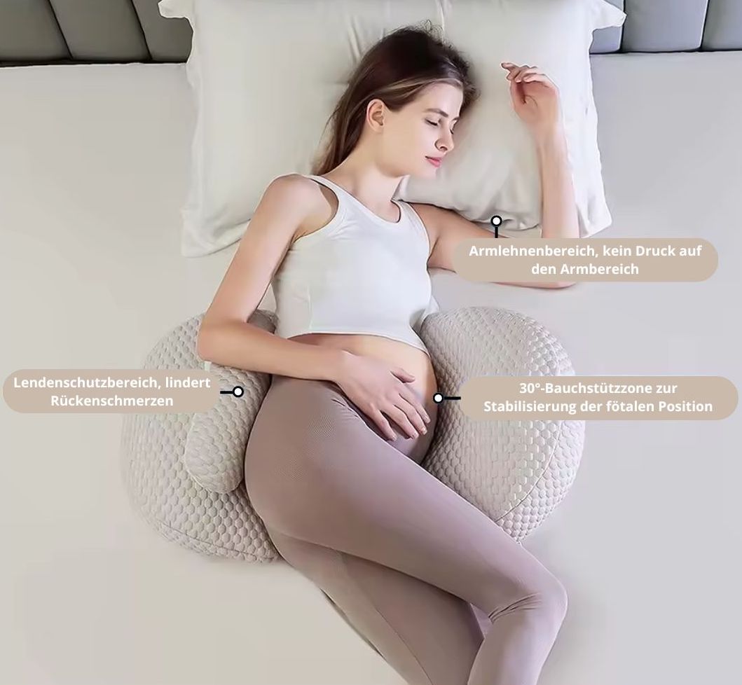 Ergonomisches Schwangerschaftskissen für Schwangere