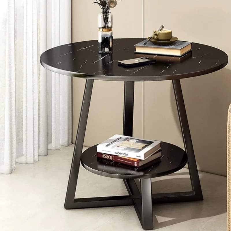 Nerentha - Eleganter Beistelltisch mit luxuriösem Marmor-Design für stilvolle Inneneinrichtungen