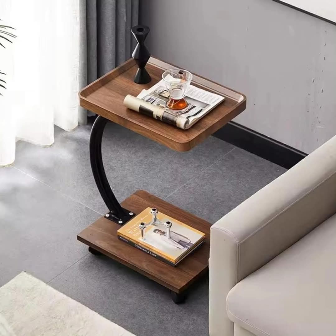 Callessa - Eleganter minimalistische Beistelltisch mit modernem, schnörkellosem Design