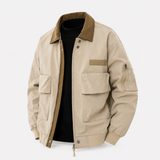 FINN - Chaqueta piloto americana heritage impermeable y cortaviento para máximo confort y estilo