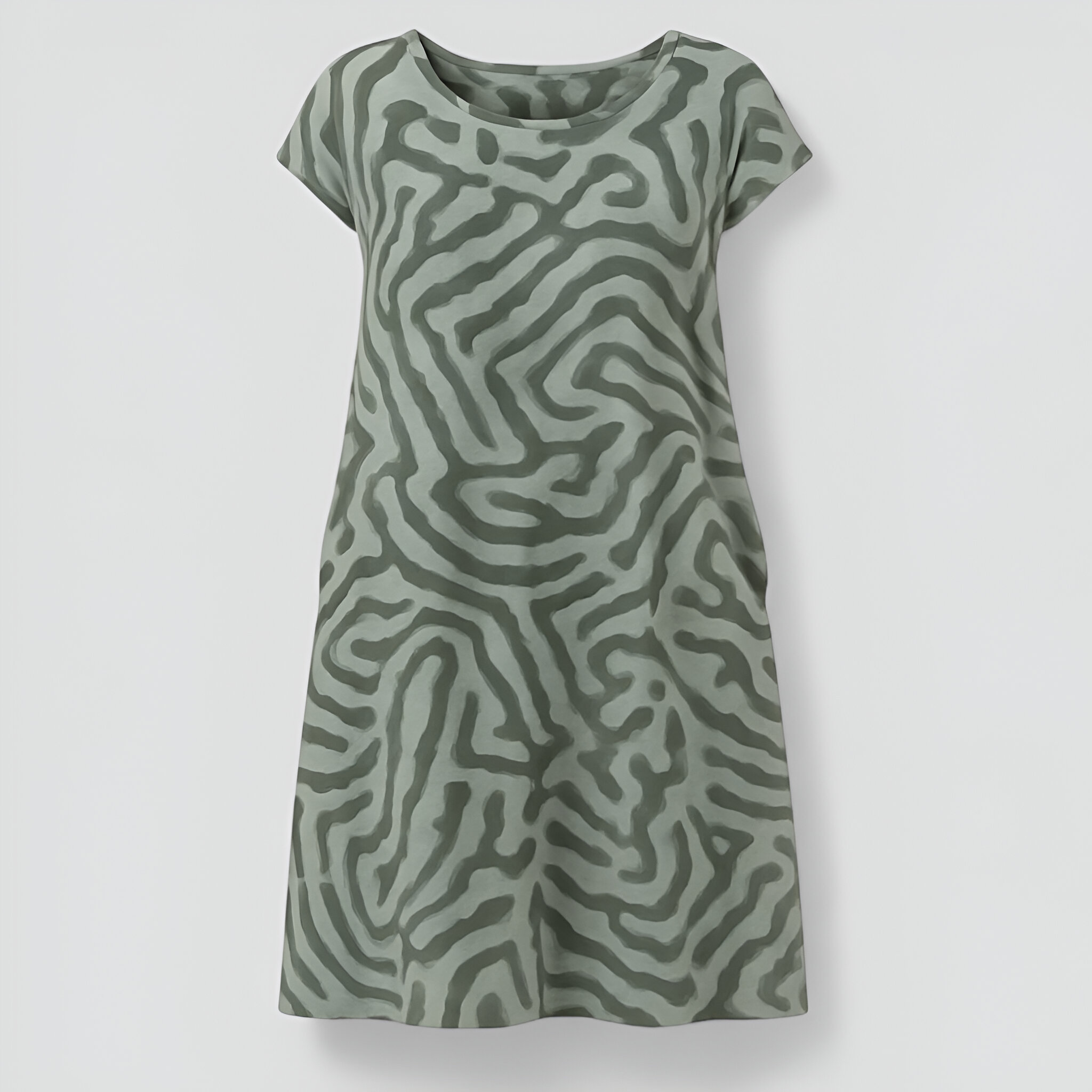 Damen A-Line Sommerkleid