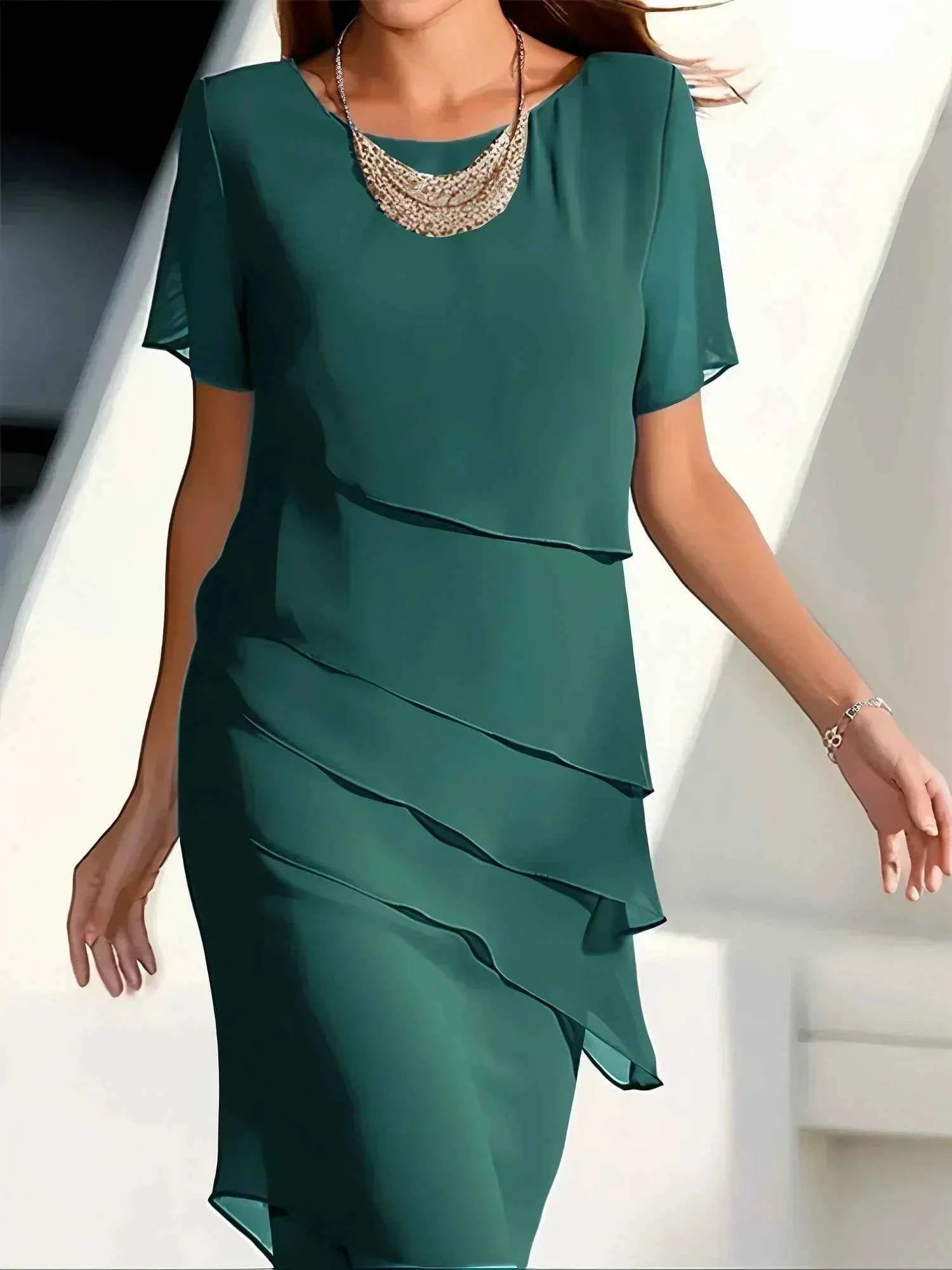Fiora – Chic Bauchbedeckungskleid für einen schmeichelhaften, mühelosen Look