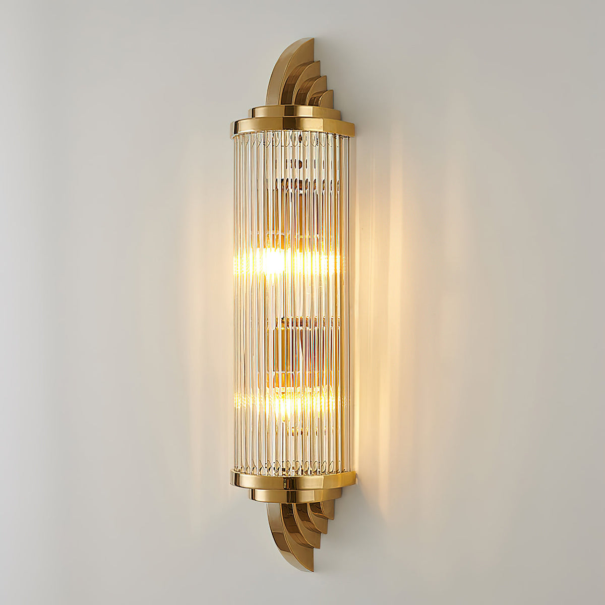 Gatsby Wandlampe - Art-Deco-Eleganz in Gold