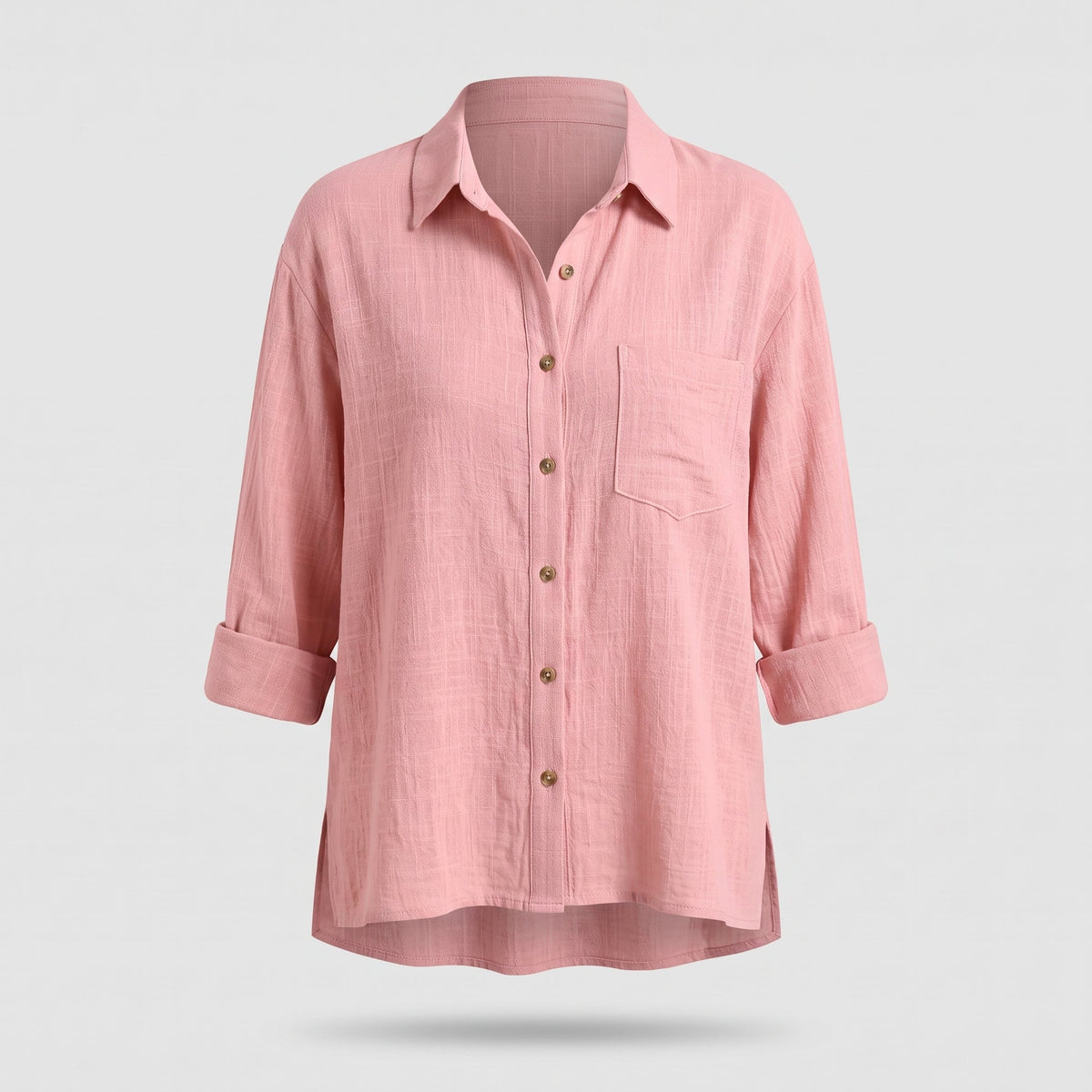 Damen Hemd in lockerer Passform - Lässige Casual-Bluse