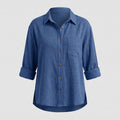 Damen Hemd in lockerer Passform - Lässige Casual-Bluse
