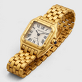 Damen Armbanduhr in Zweifarbig-Optik