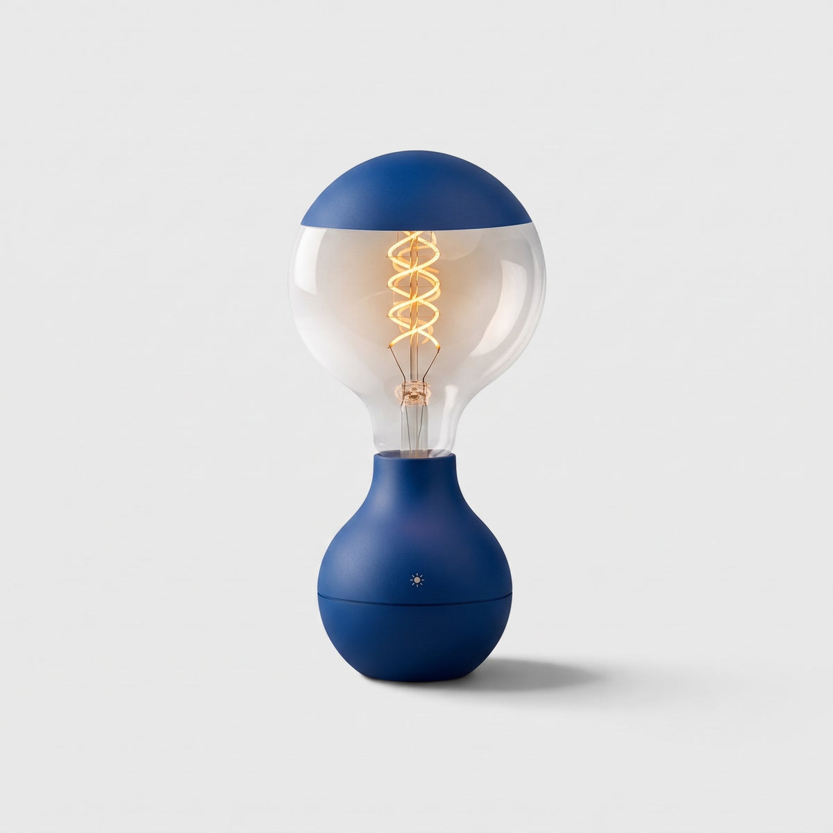 Kabellose Glühfaden-Tischlampe – Wiederaufladbares Ambientelicht mit Touch-Dimmer