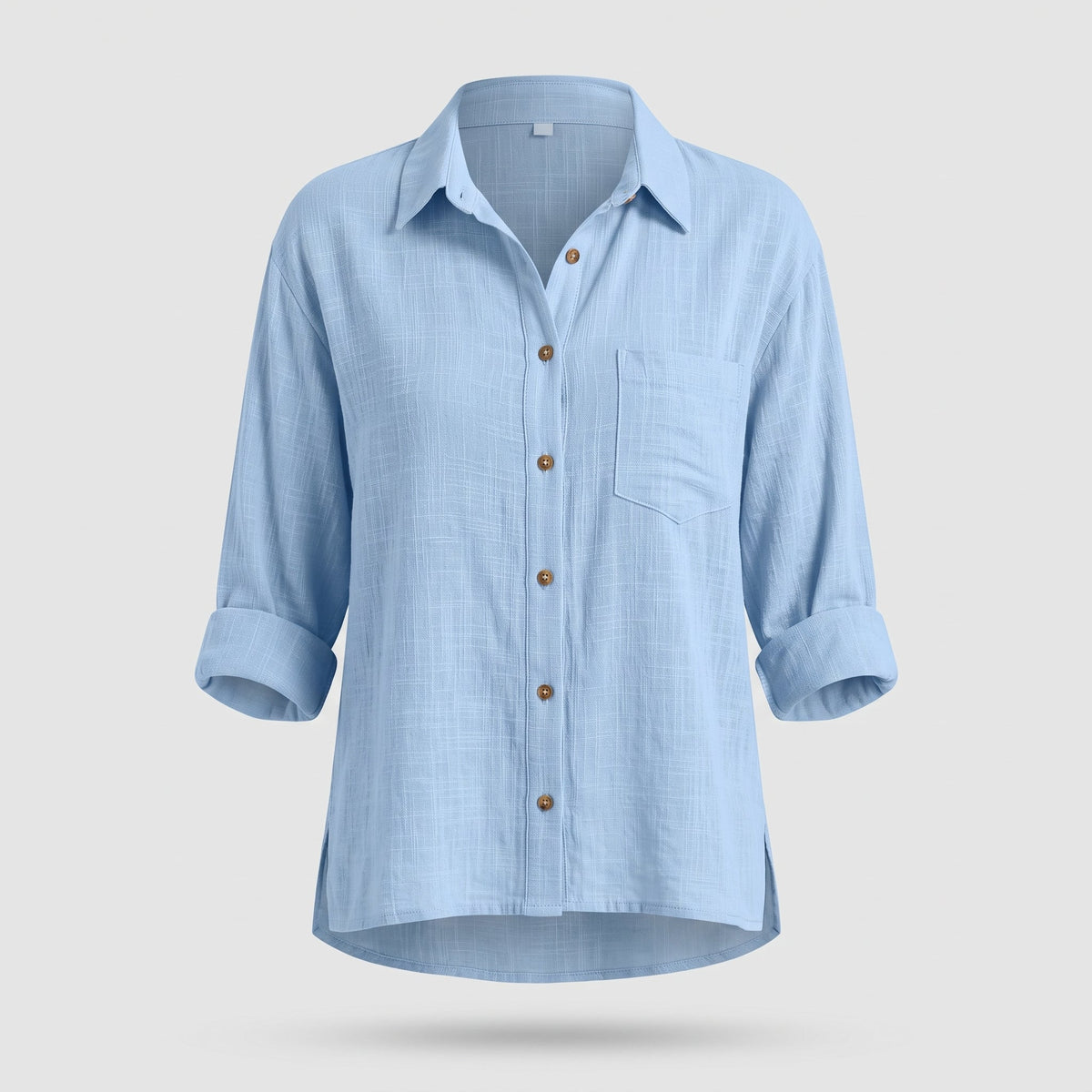 Damen Hemd in lockerer Passform - Lässige Casual-Bluse