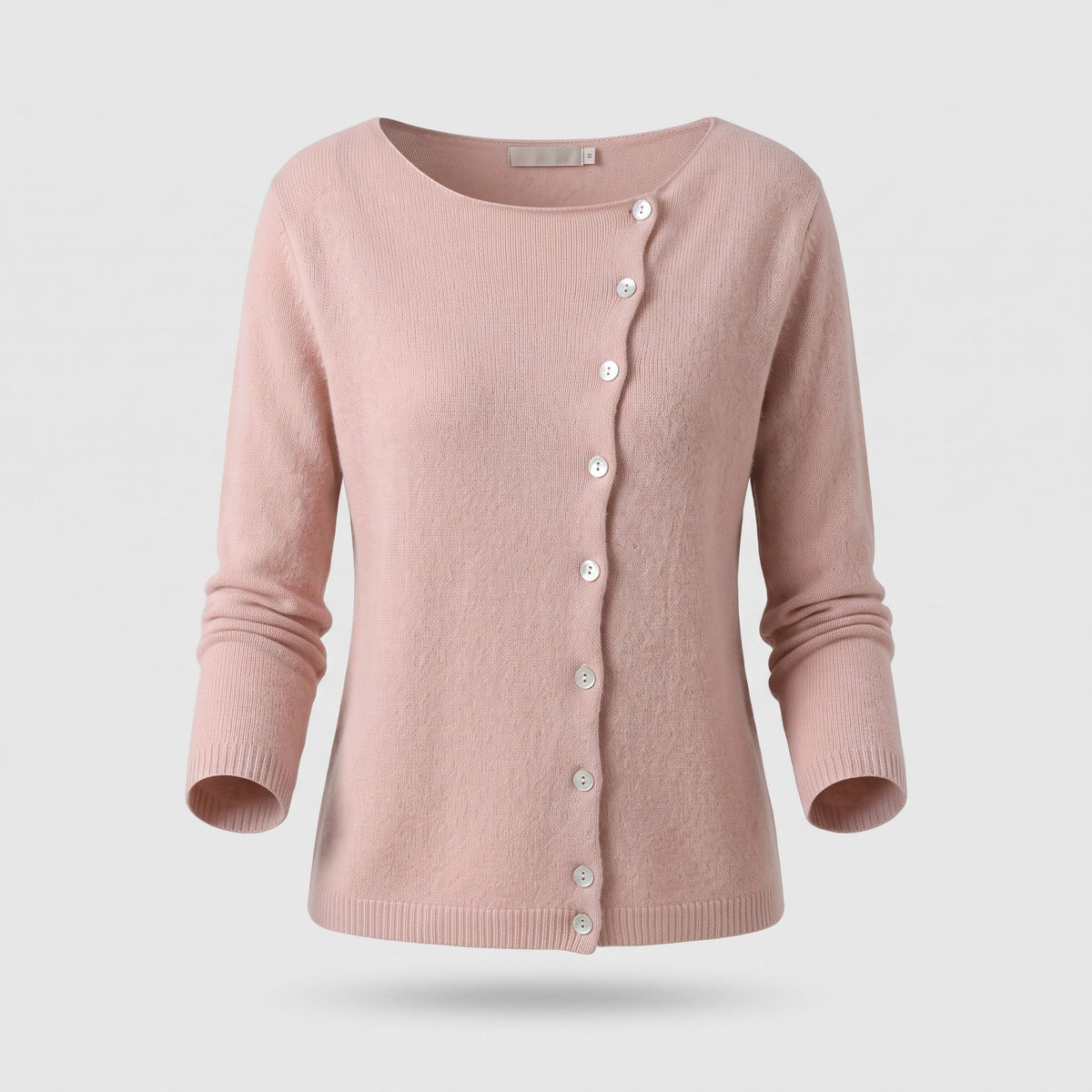 Damen eleganter Wollcardigan - Leichtes Layering-Teil
