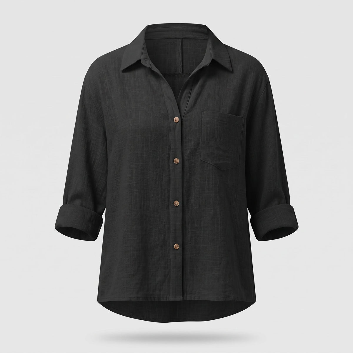 Damen Hemd in lockerer Passform - Lässige Casual-Bluse