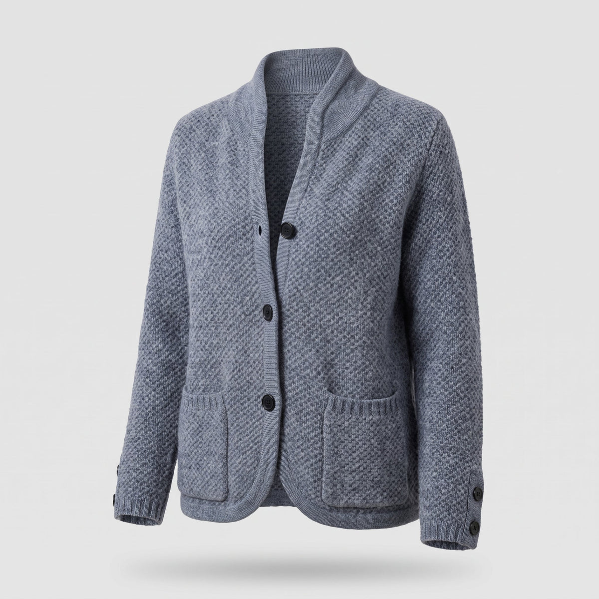 Women's Soft Cashmere-Style Button Cardigan
