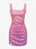 Glamorous Sparkling Mini Kleid für Unforgettable Nights