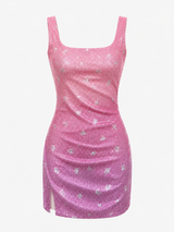 Glamorous Sparkling Mini Kleid für Unforgettable Nights