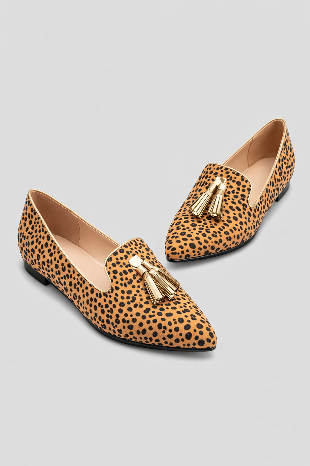 Stilvolle Loafer mit Leopardendruck für Damen