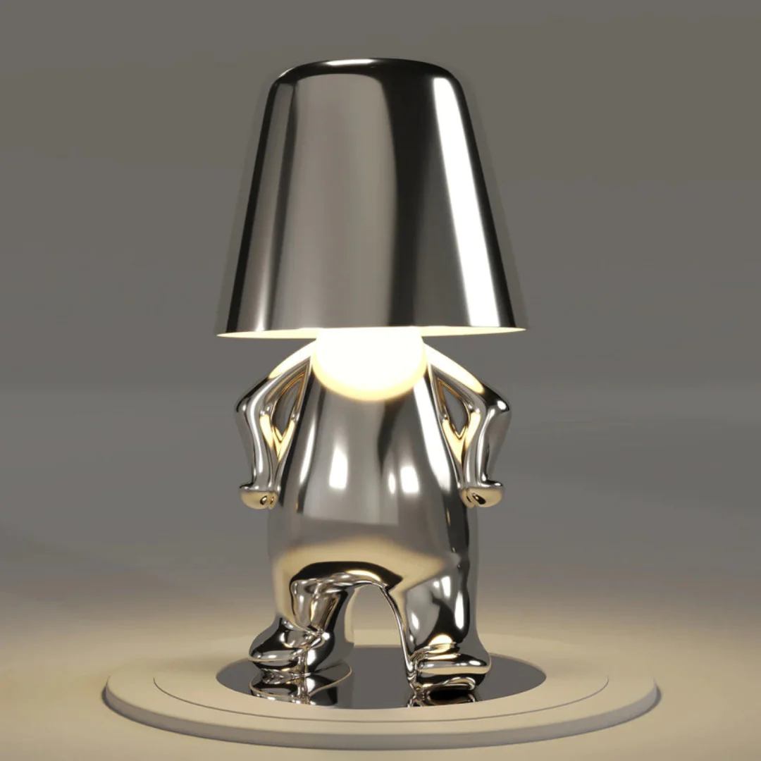 Goldene USB Tischlampe 8
