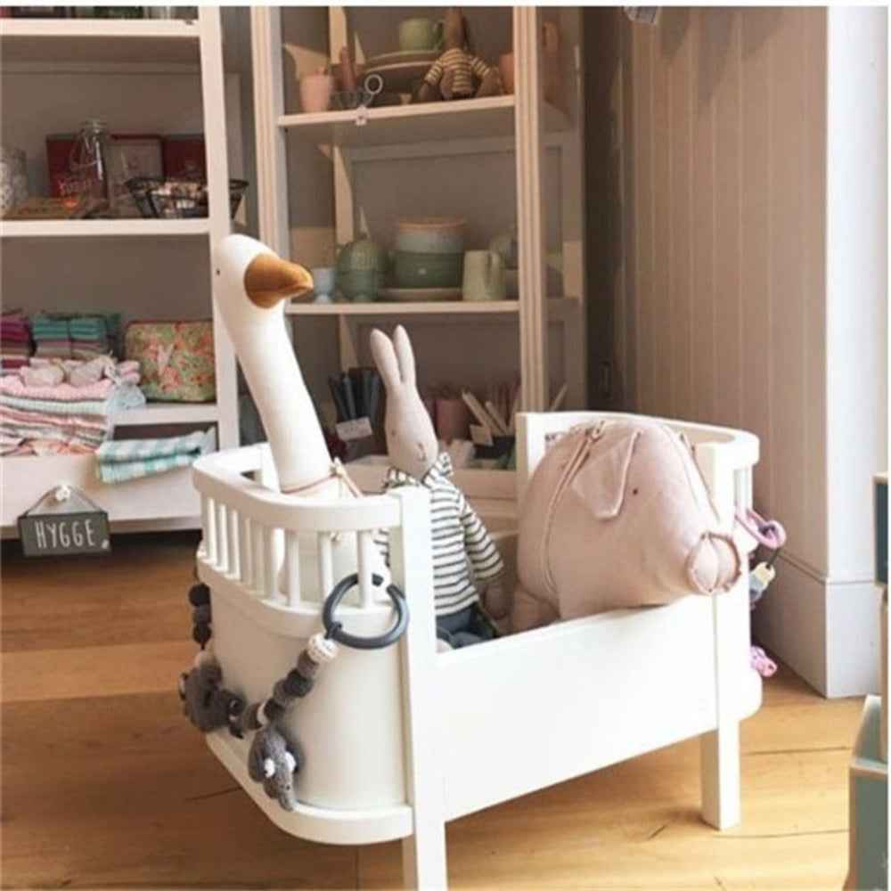 Gossie - Süßer Gänse-Plüschaffe & gemütliches Kissen für Kuschelzeit