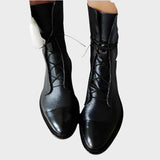 Luxuriöse Leder-Orthopädieschuhe mit Premium-Stütze