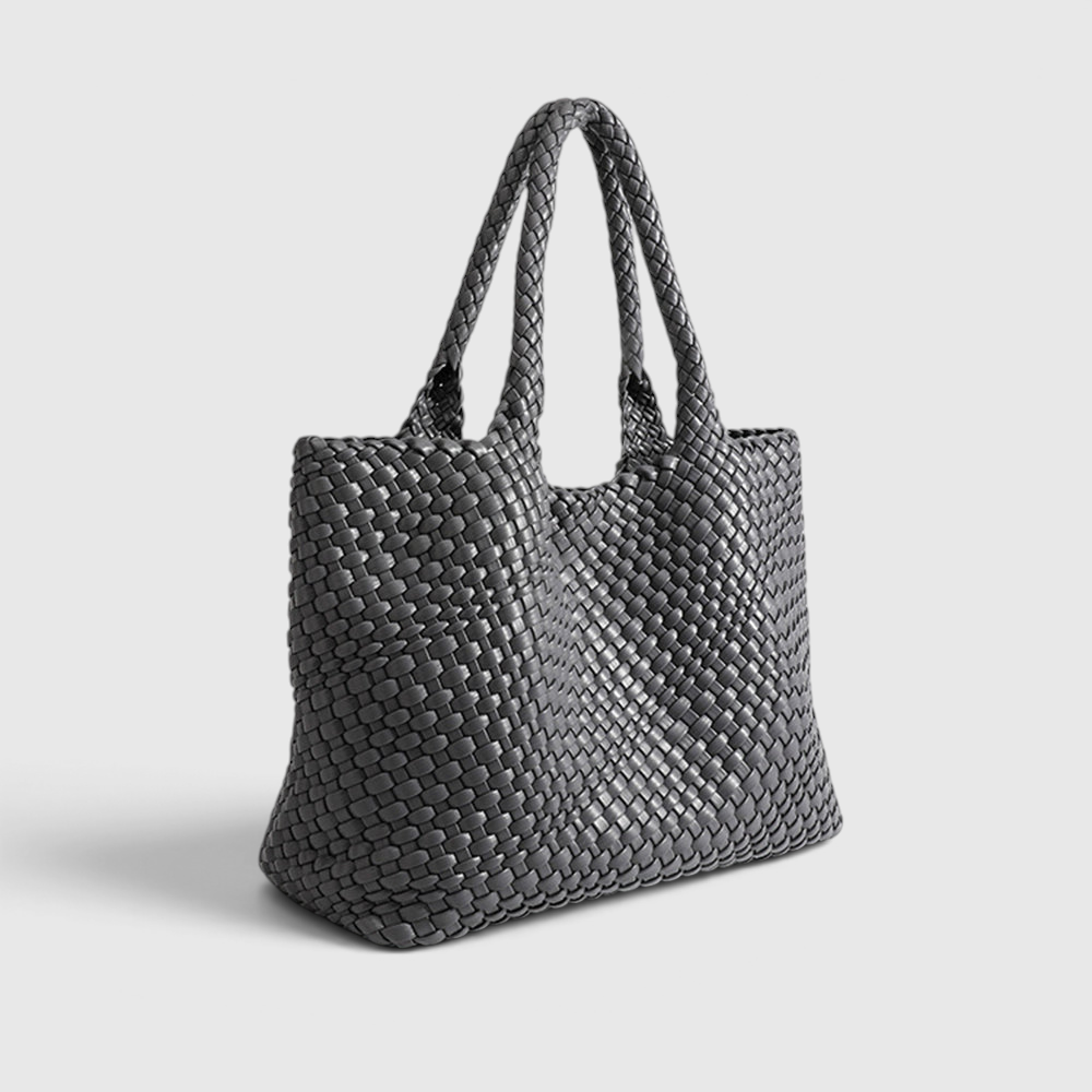 Geflochtene Tote Bag – Luxus-Handtasche mit geräumigem Design