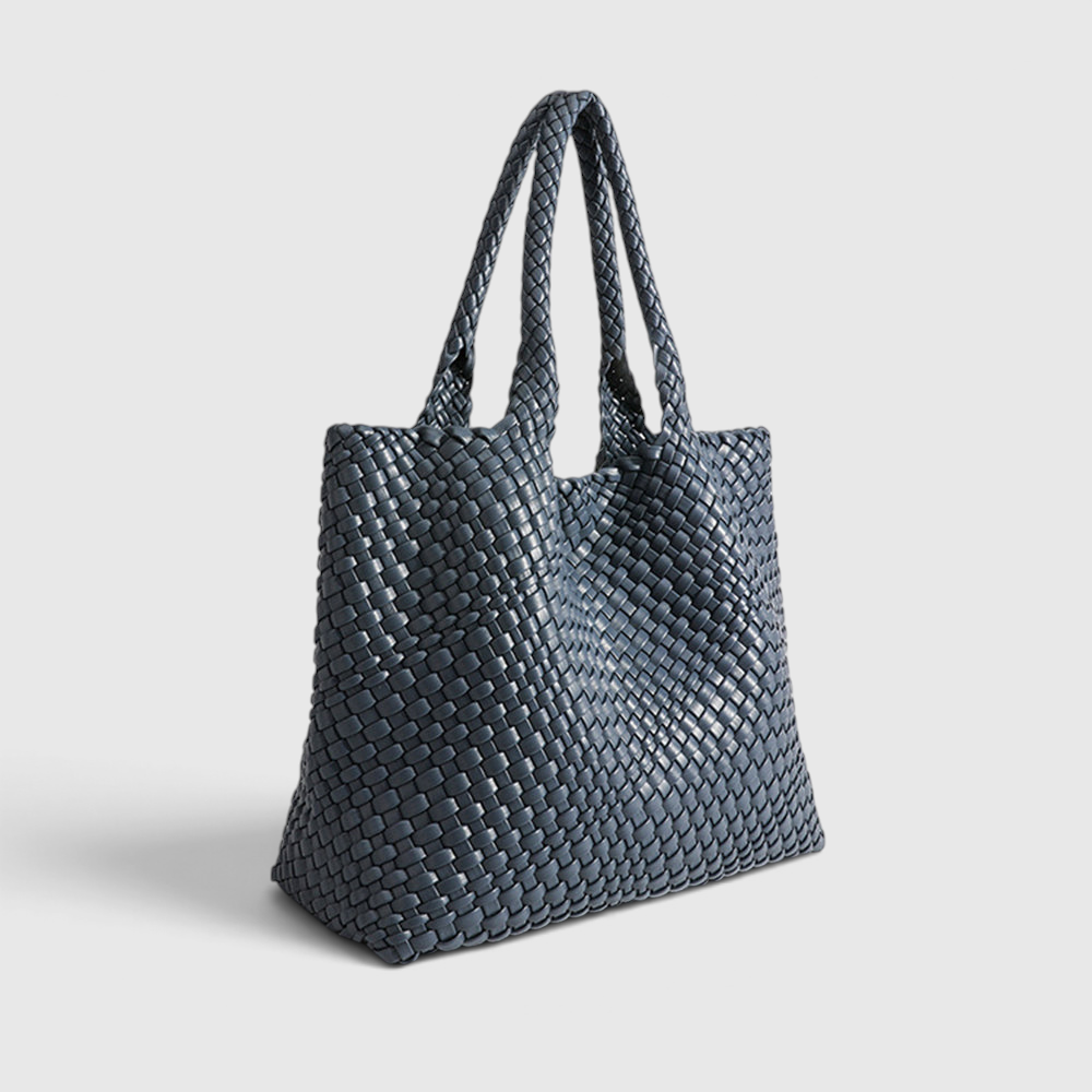 Geflochtene Tote Bag – Luxus-Handtasche mit geräumigem Design