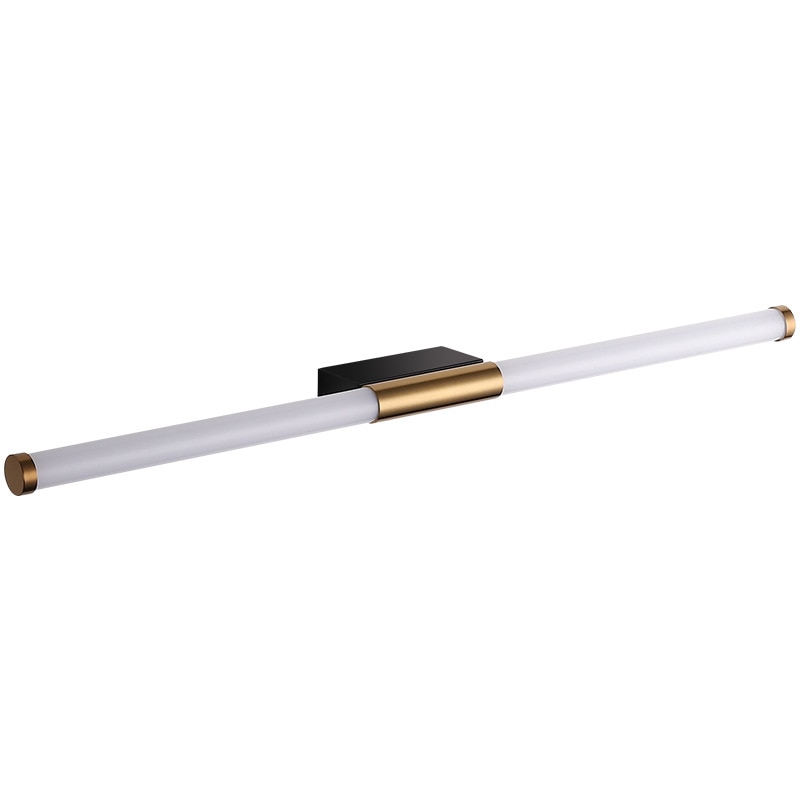 Veralyn - Elegante goldfarbene LED-Wandlampe in Stabform für das Schlafzimmer