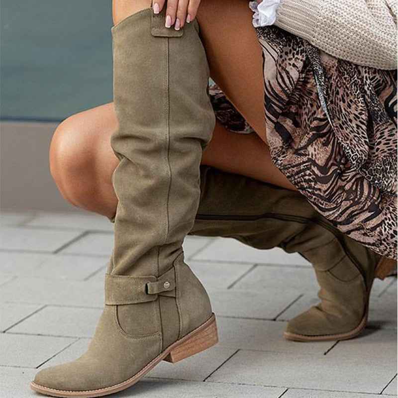 LINA – Bequeme und warme Wildleder-Stiefeletten für Damen