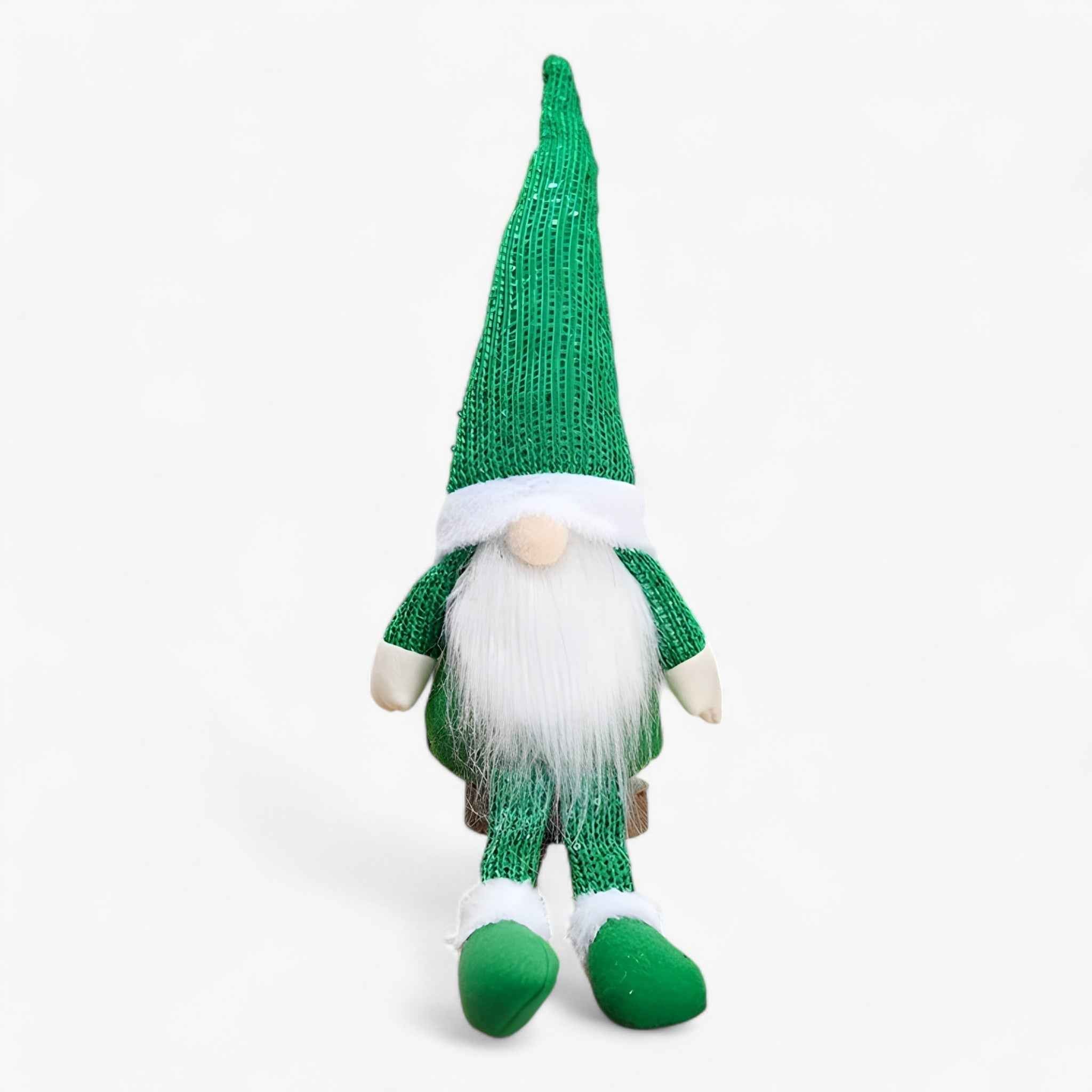 SantaFace | Weihnachtsfigur ohne Gesicht - Schaffen Sie eine magische und mysteriöse Atmosphäre für Ihre Weihnachtsdekorationen