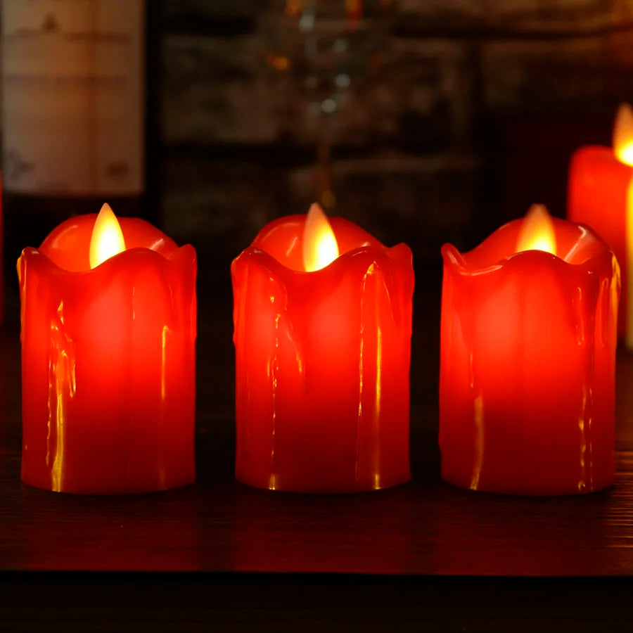 LED-Kerzen ohne Flamme für Geburtstage und Feierlichkeiten – Schaffen Sie eine festliche Atmosphäre sicher und sorgenfrei