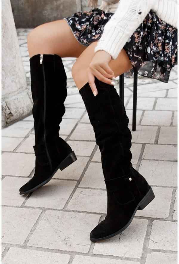 LINA – Bequeme und warme Wildleder-Stiefeletten für Damen