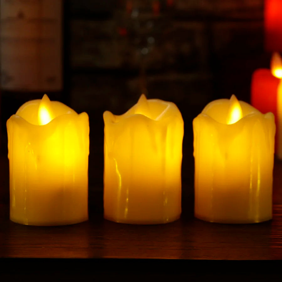 LED-Kerzen ohne Flamme für Geburtstage und Feierlichkeiten – Schaffen Sie eine festliche Atmosphäre sicher und sorgenfrei