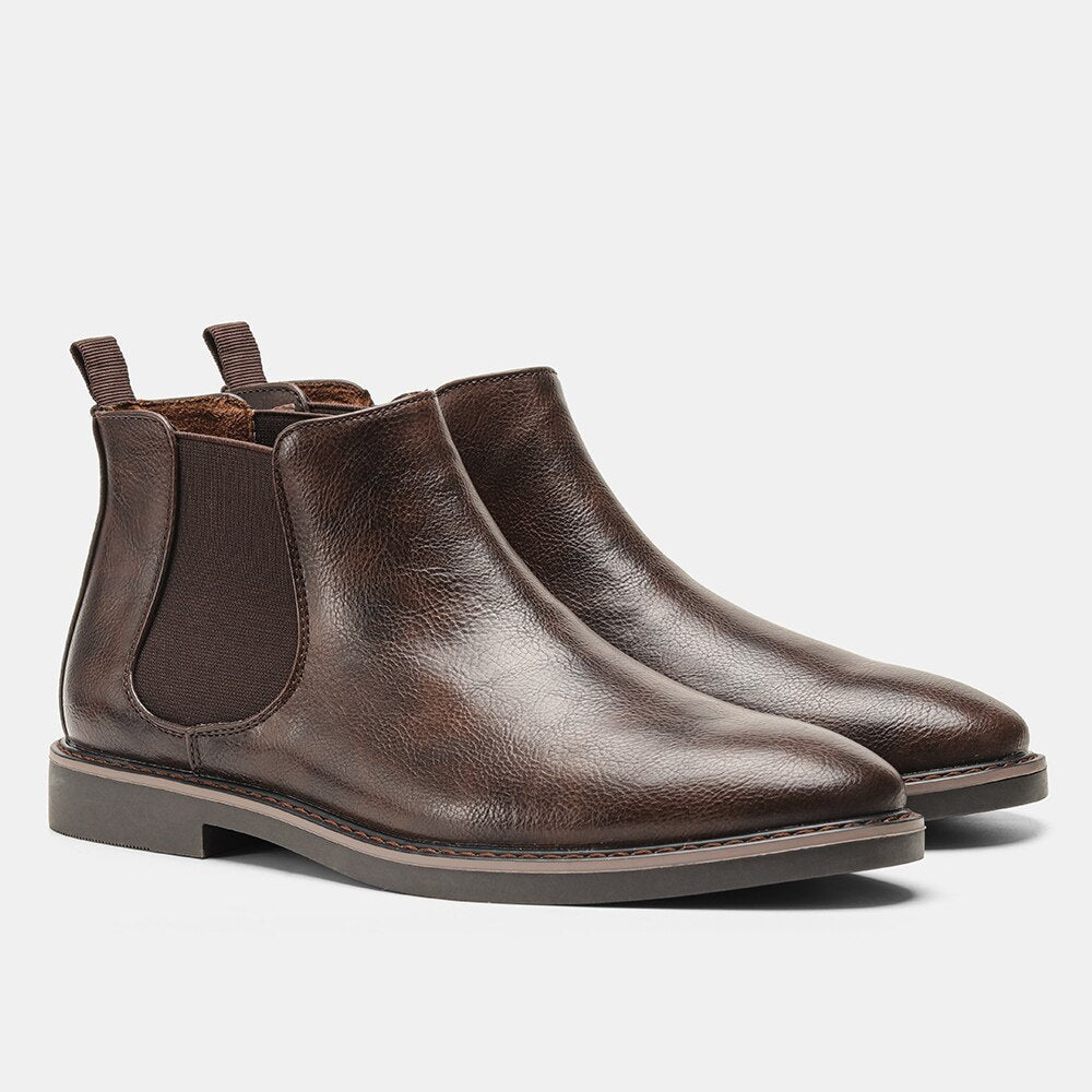 Herren Chelsea Boots mit Elastischen Seiteneinsätzen