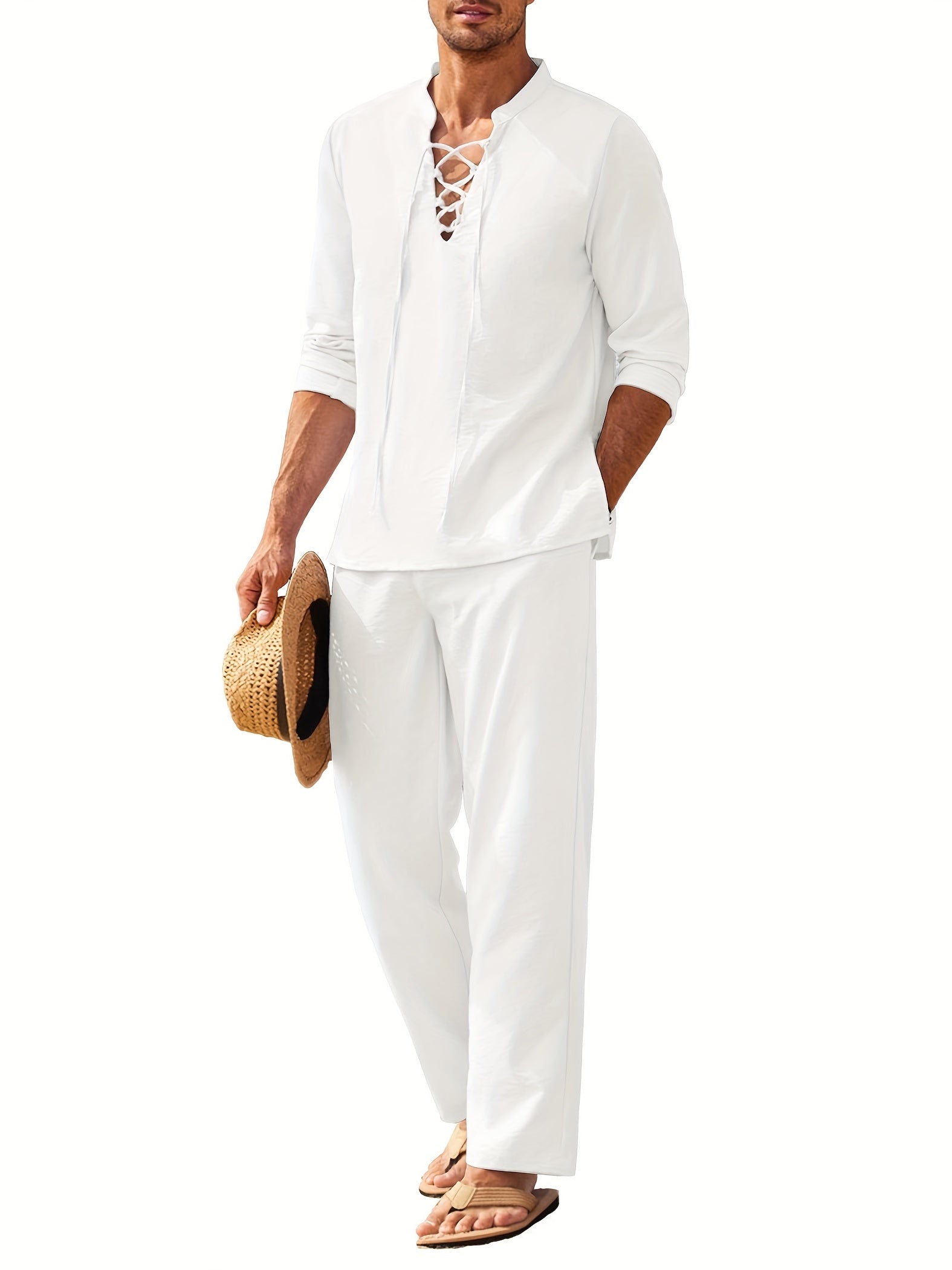 Herren Atmungsaktives Sommerliches Stoff-Set