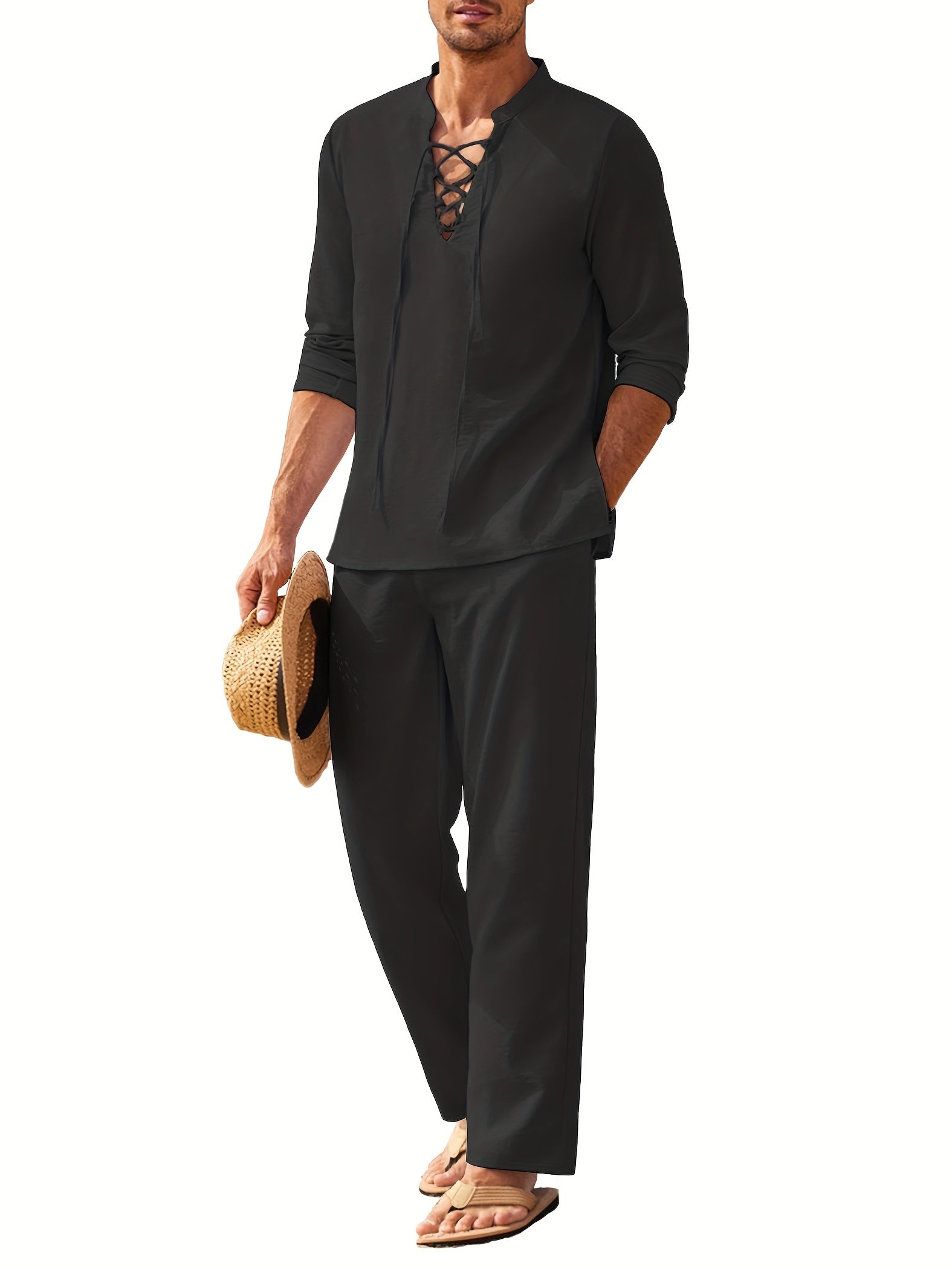 Herren Atmungsaktives Sommerliches Stoff-Set